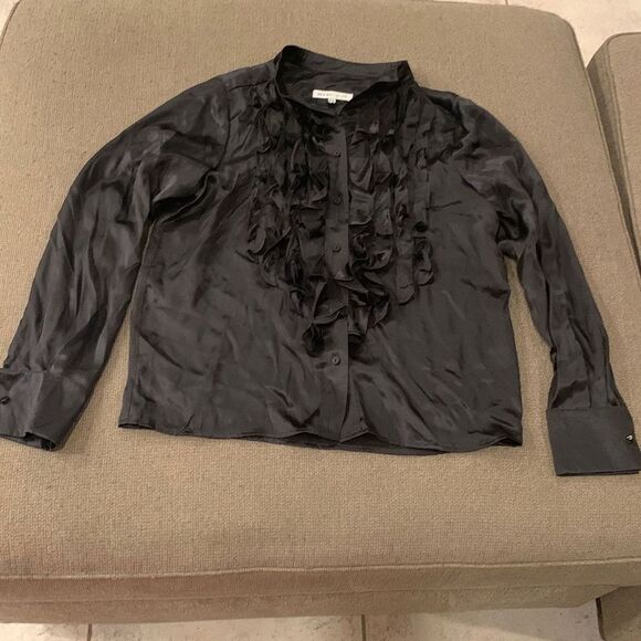 See By Chloe ruffle silk shirt - Picture 2 of 14